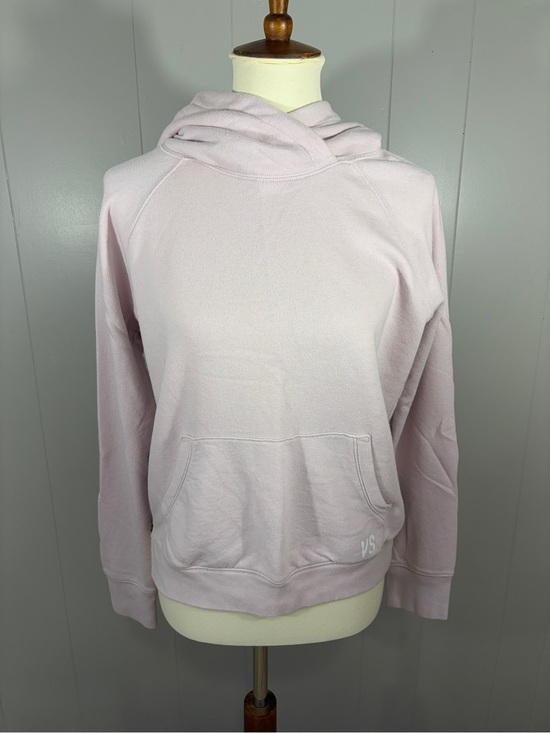 Victoria's Secret Tops - Victoria's Secret Pale Pink Hoodie Pullover Sweatshirt